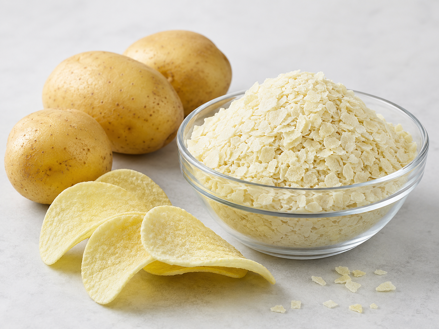 Potato Granules for Extruded Snacks