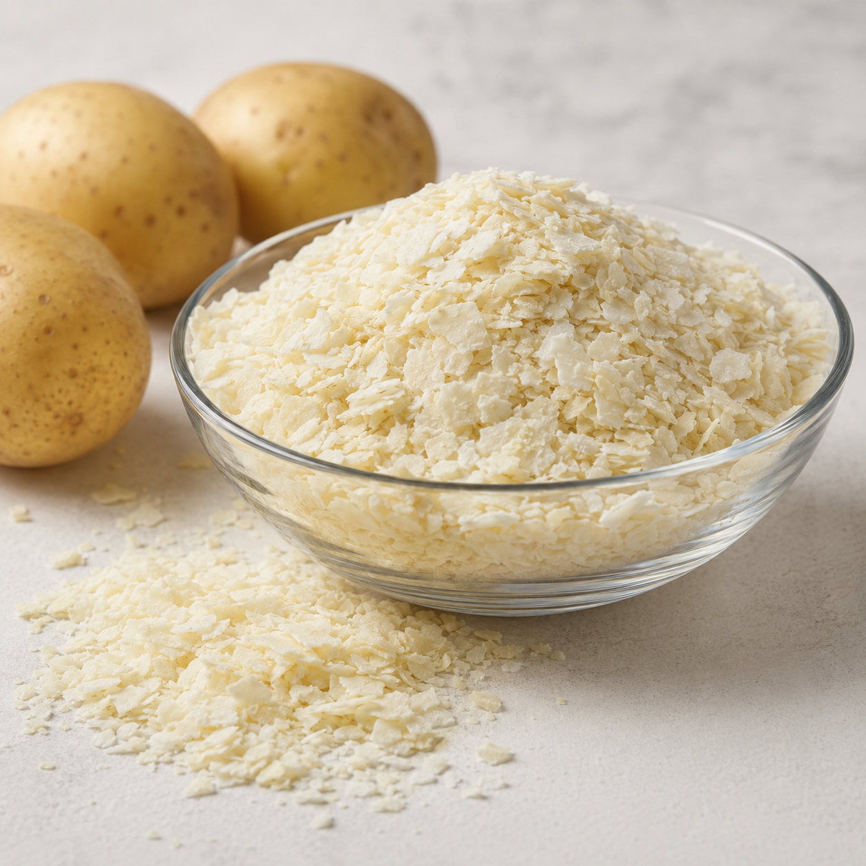 High Potato-Solids Potato Flakes